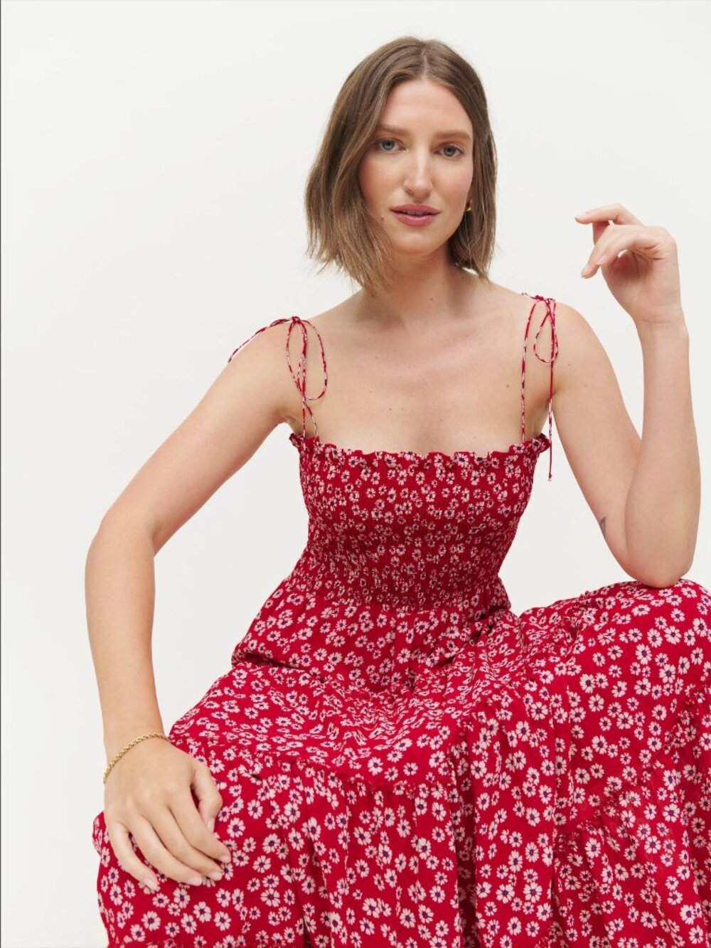 Reformation Nira Dress Jenna - Size L